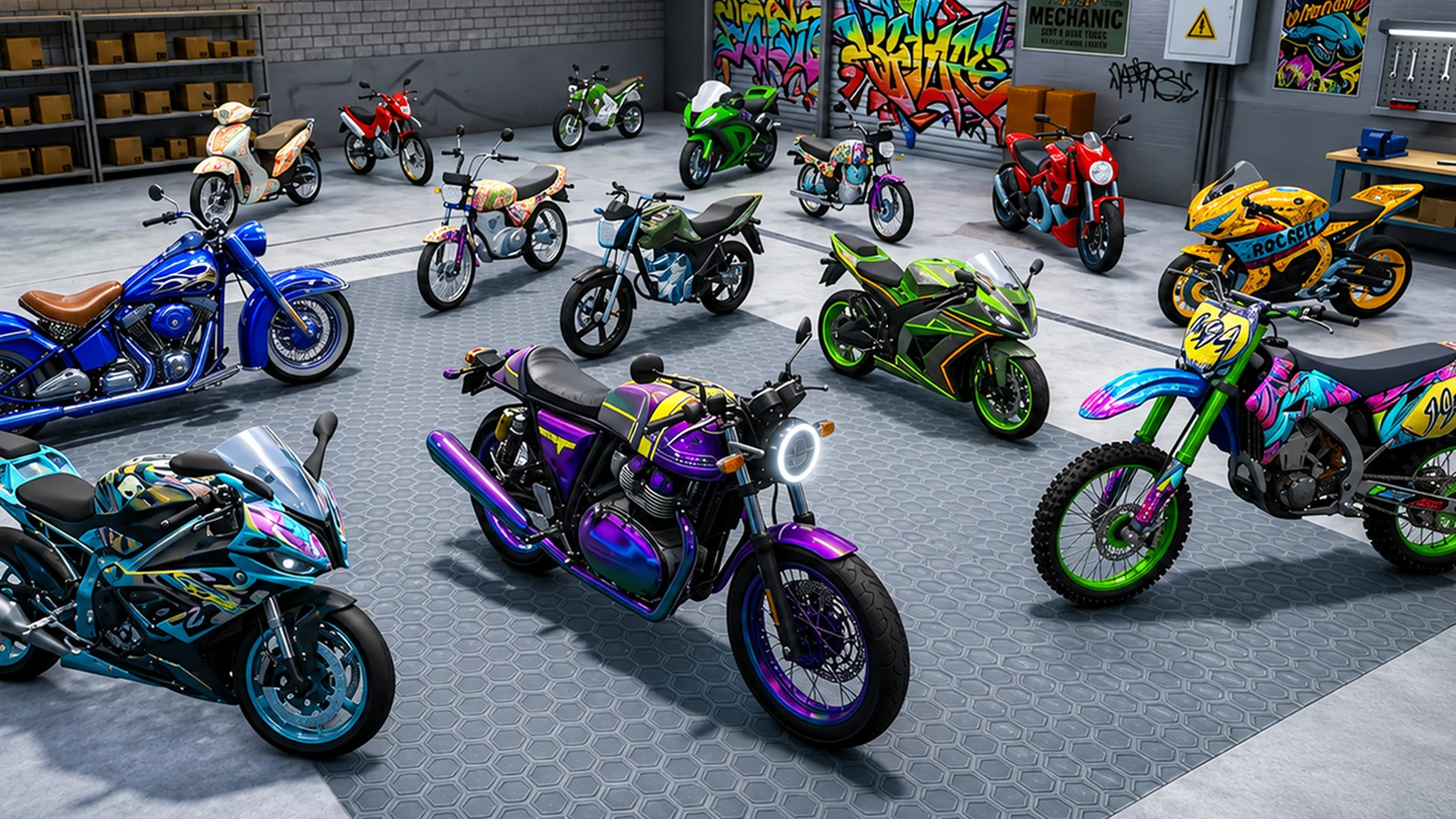 Bike Wheelie 3D Motor Stunt screenshot