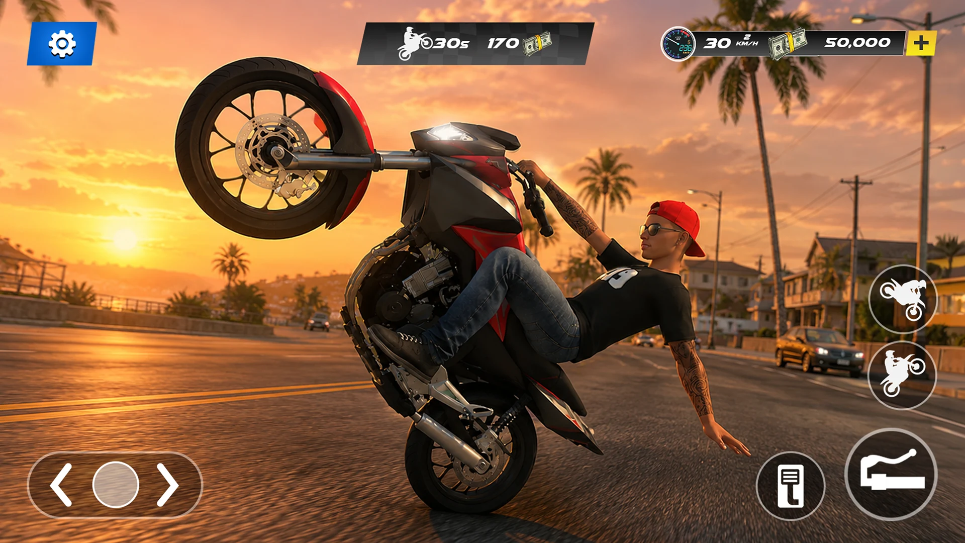 Bike Wheelie 3D Motor Stunt screenshot
