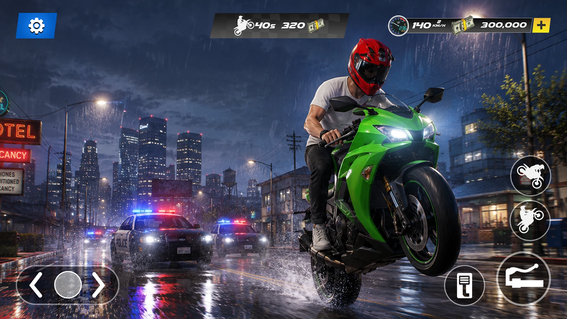 Bike Wheelie 3D Motor Stunt screenshot