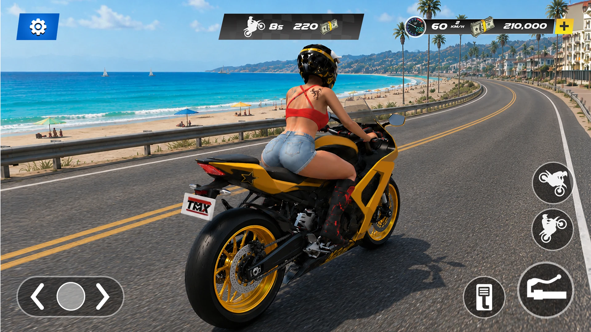 Bike Wheelie 3D Motor Stunt screenshot